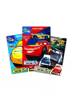 Disney The Fast Lane Cars Coloring Book With Sticker 9 X 1 X 11 Inch  - Image 2