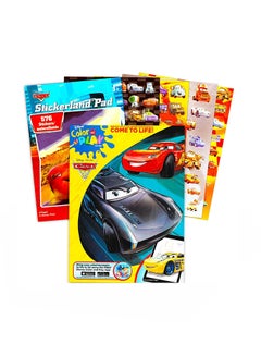 Disney The Fast Lane Cars Coloring Book With Sticker 9 X 1 X 11 Inch  - Image 1