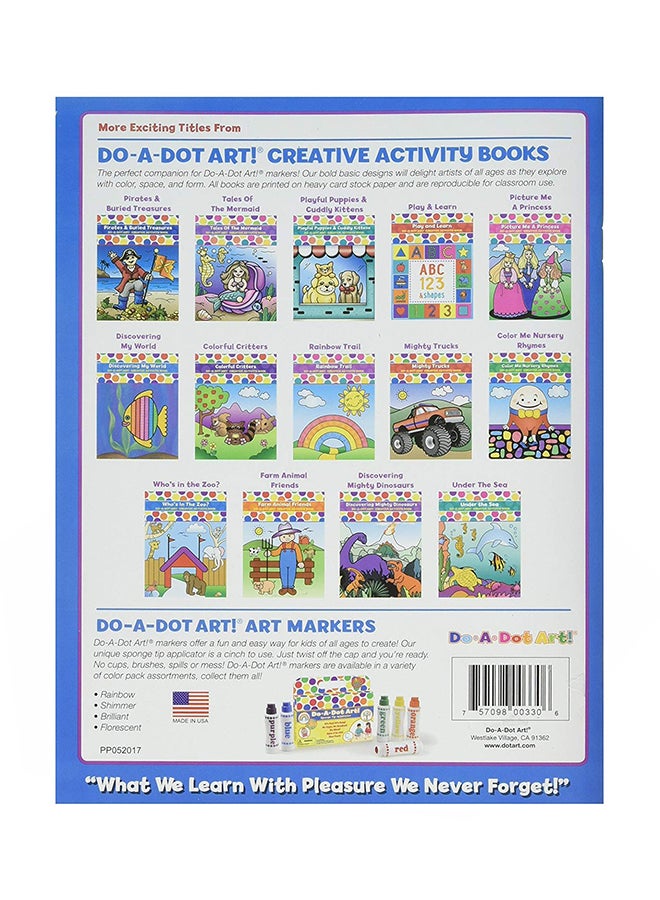 Do.A.Dot Art! Discovering My World Creative Activity And Coloring Book 27.4 X 0.5 X 21.3 Inch - Image 2