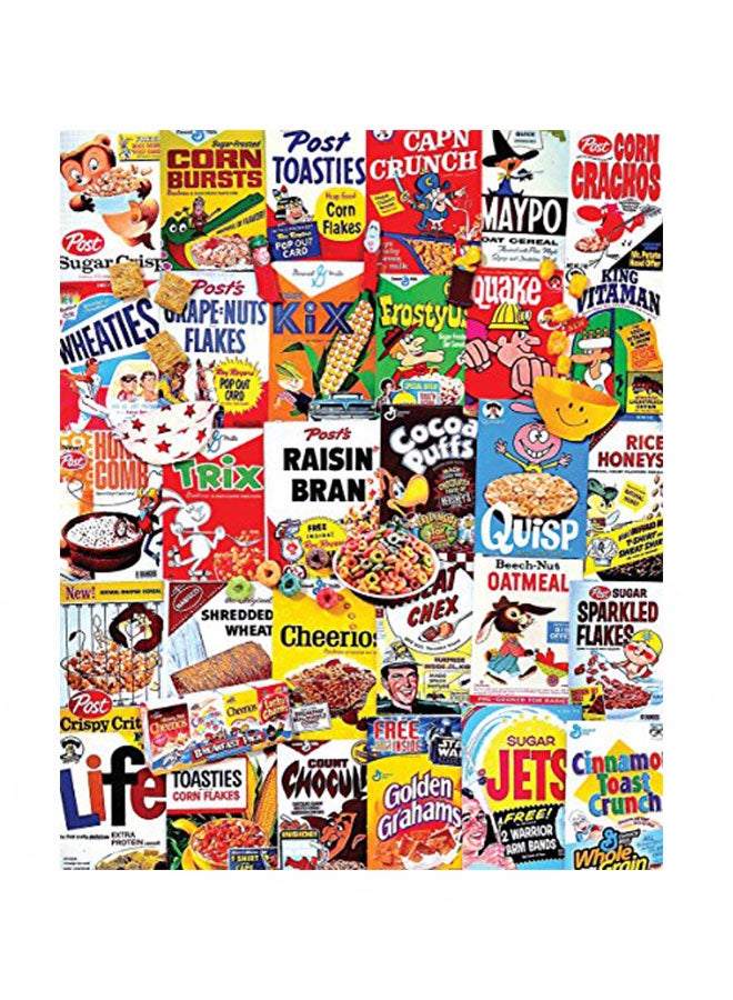 وايت ماونتن بازلز لعبة ألغاز تركيب الصور المقطعة بتصميم صناديق حبوب مكونة من 1000 قطعة 24 x 30بوصة - Image 3