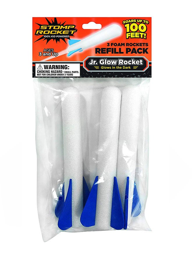 Stomp Rocket Jr. Glow Rocket Refill Pack - Image 1