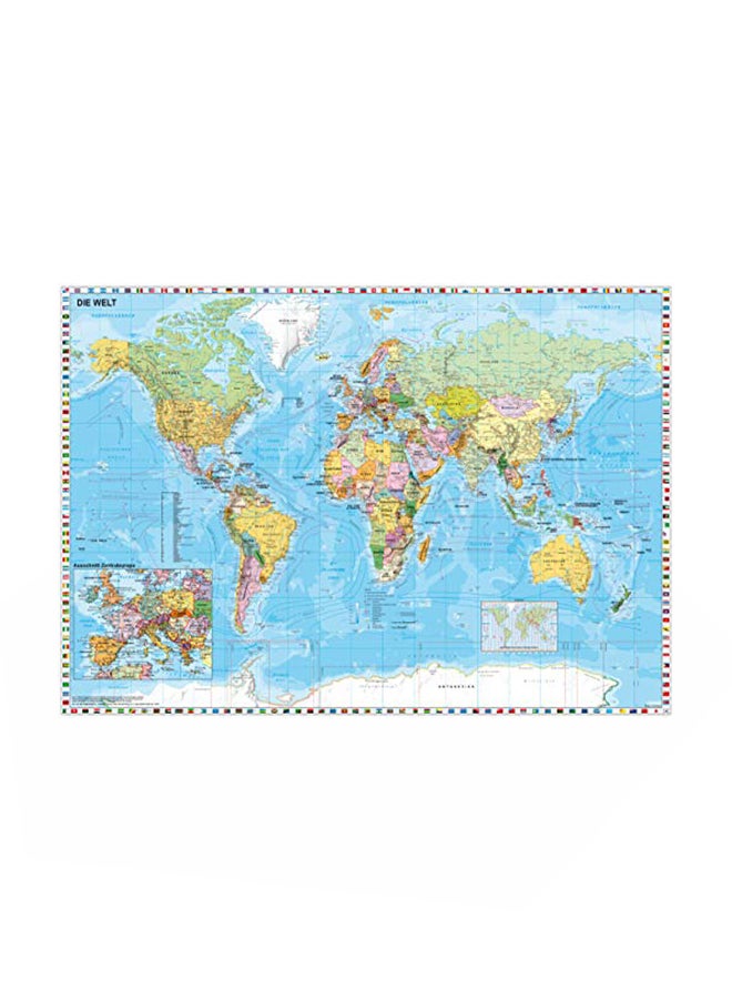 Schmidt Spiele - 1500-Piece The World Puzzle 33.31 x 23.54inch - Image 1
