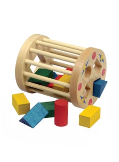 Maple Landmark Shape Sorter Round Cage  - Image 1