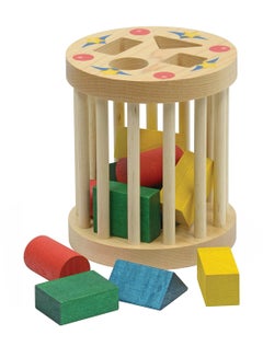 Maple Landmark Shape Sorter Round Cage  - Image 2