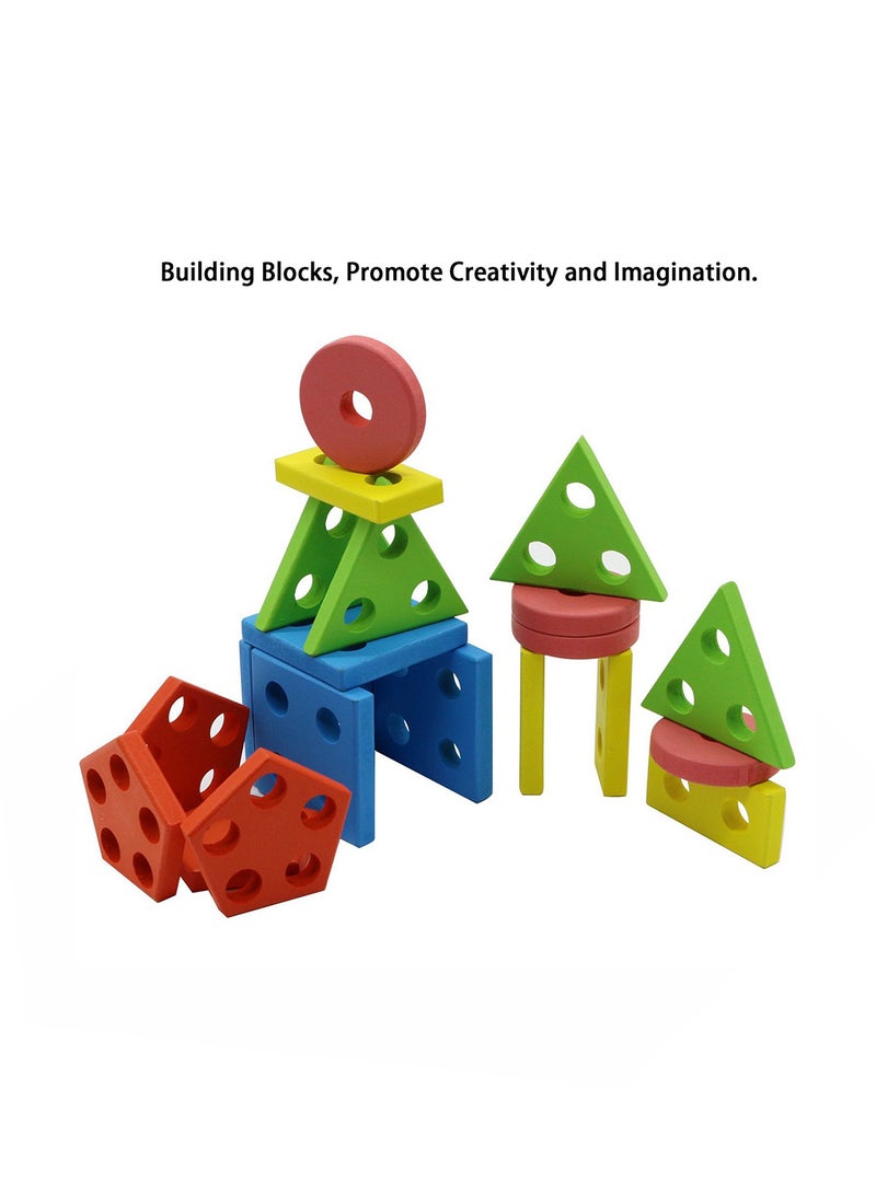 Wooden Educational Preschool Shape Color Recognition Toy - v1551162885/N21117057A_2