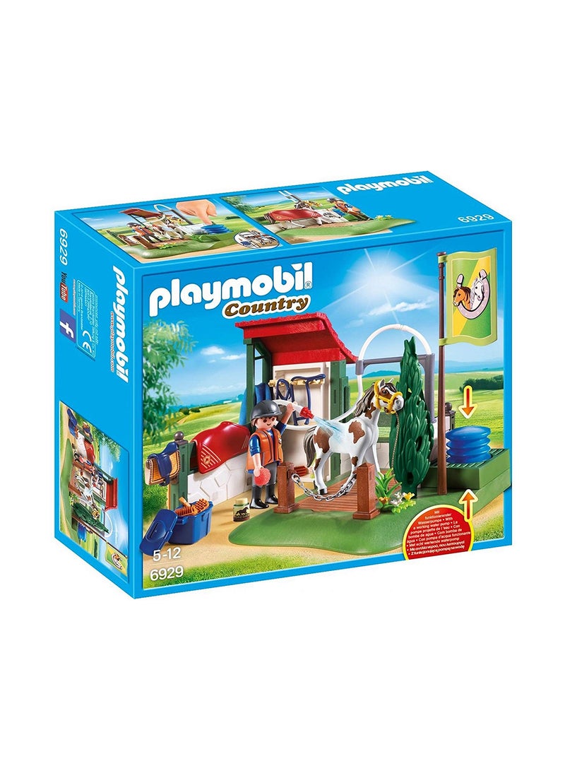 Playmobil Horse Grooming Station Building Set 10+ Years  - Image 1