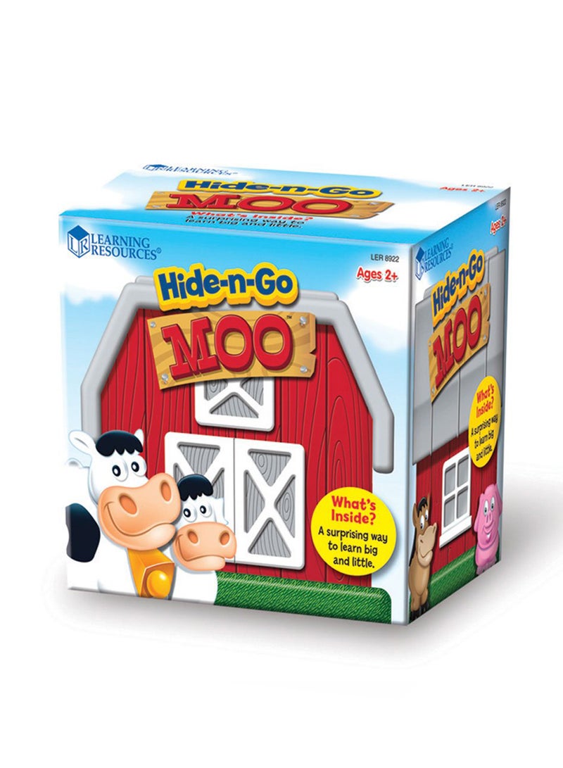 Learning Resources 9-Piece Hide N Go Moo Learning Toy - Image 1