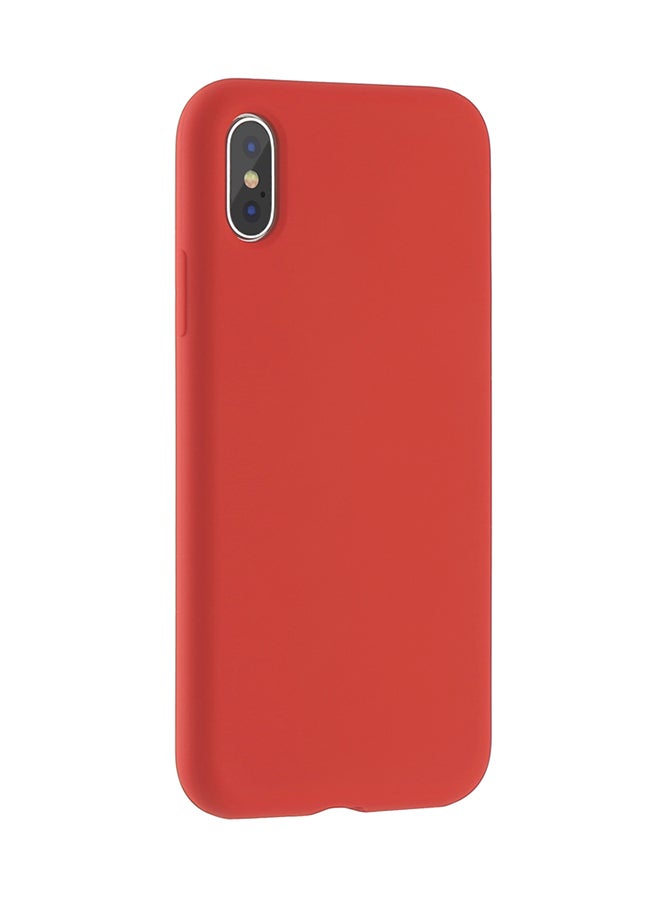 Flash Hawk Protective Case Cover For Apple iPhone X Red 