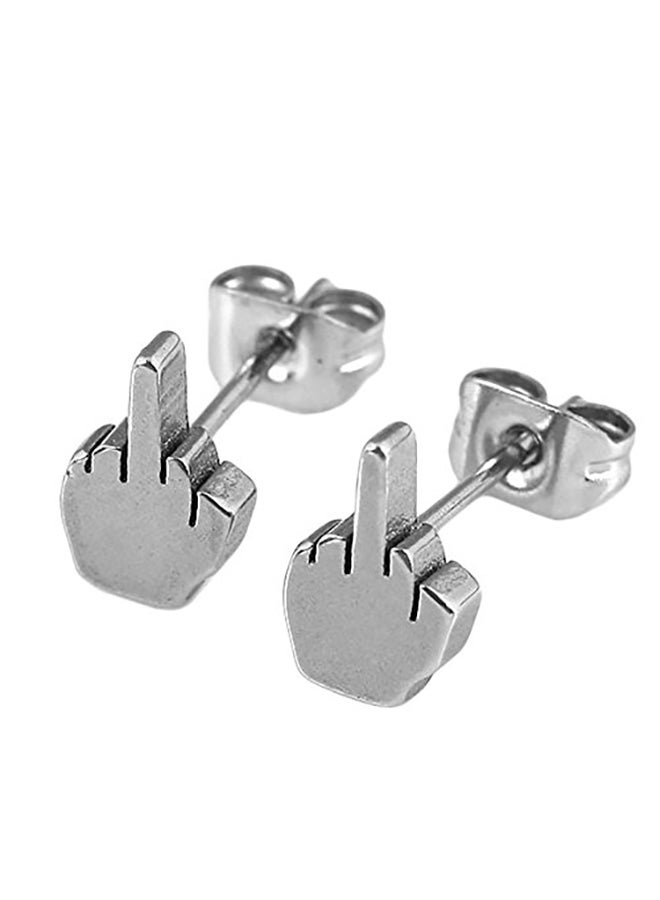 Jovivi 2 Pair Stainless-Steel Stud Earrings  - Image 2