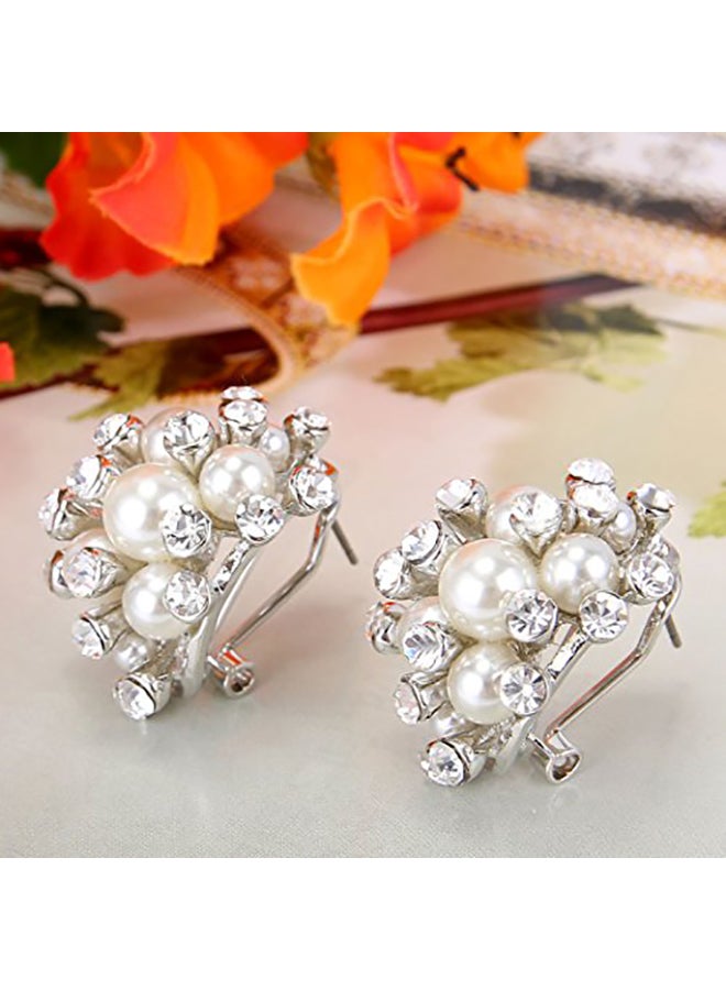 Cluster Pierced Alloy Stud Earrings - v1551174321/N21533064A_3