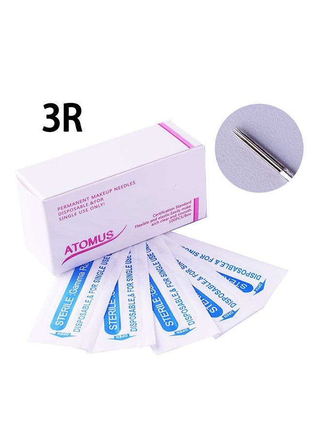 ATOMUS 100-Piece Atomus Permanent Tattoo Needle Set Multicolour  - Image 2