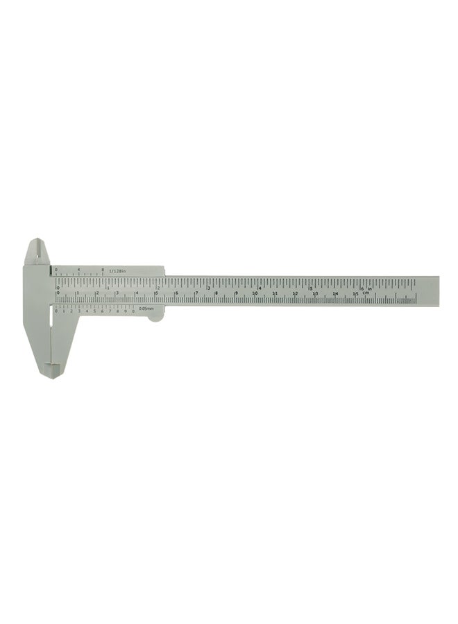 1-Piece Caliper Eyebrow Measuring Scale Sliding Gauge Ruler Multicolour