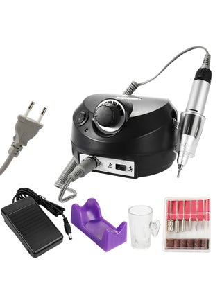 Professional Electric Drill Machine File Polisher Manicure Kit Black - v1551175153/N20843012A_1