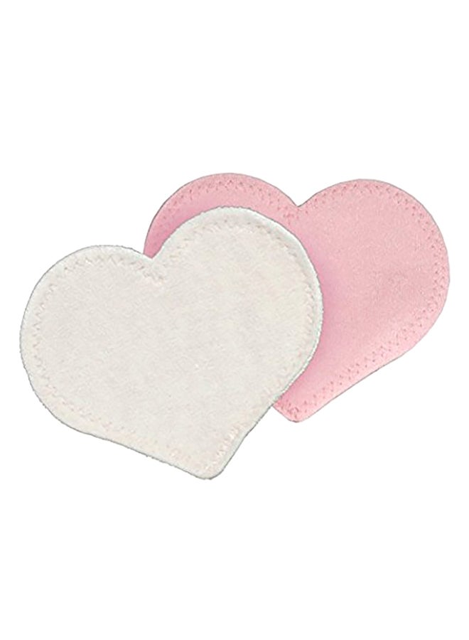 bamboobies 8-Piece Reusable Heart Shaped Nursing Pads - Image 1