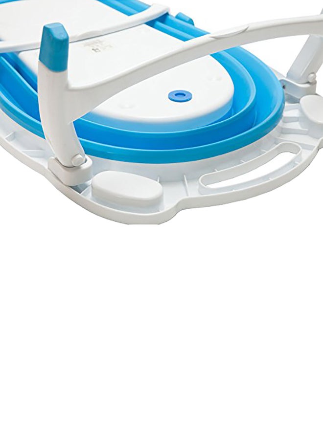 كيد سمايل حوض استحمام محمول قابل للطي مع بساط مانع للانزلاق - Image 3