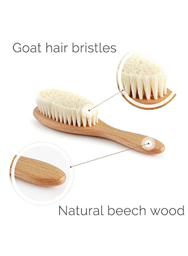 Natemia Wooden BPA Free Hair Brush - Image 3