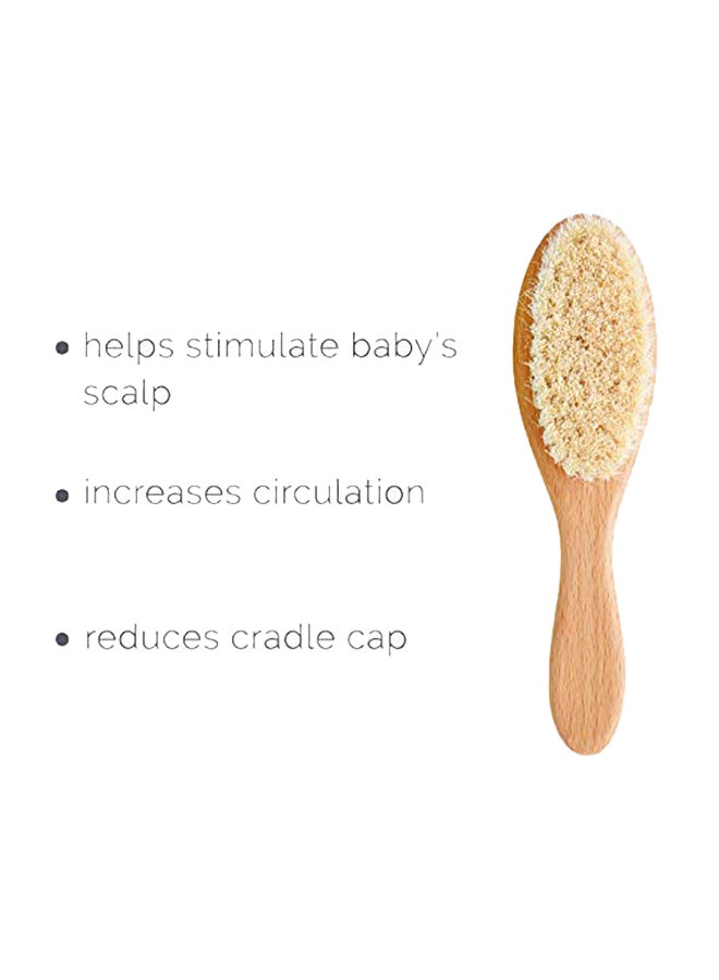 Natemia Wooden BPA Free Hair Brush - Image 2