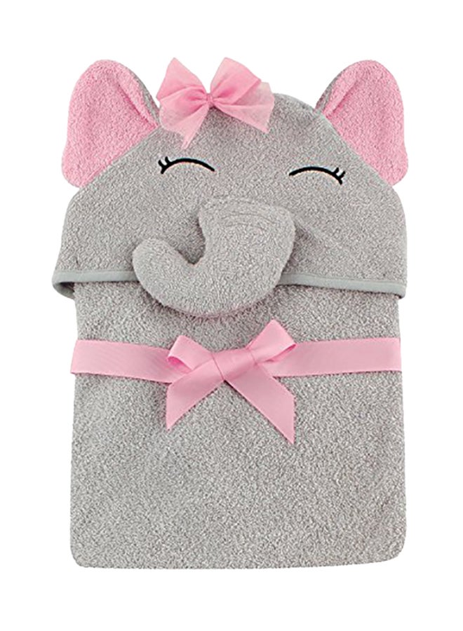 hudson baby - Animal Face Hooded Towel - Image 1