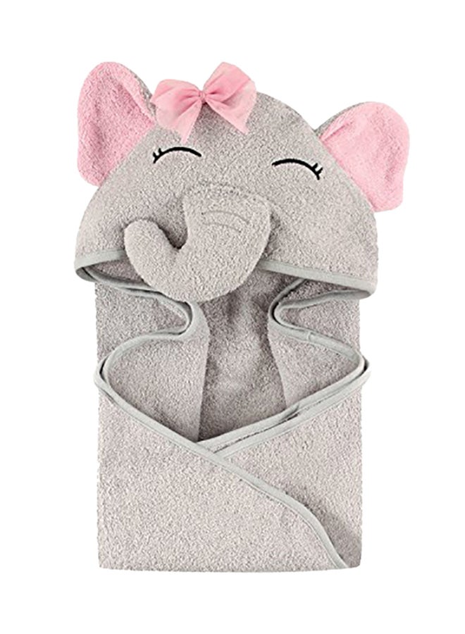 hudson baby - Animal Face Hooded Towel - Image 1