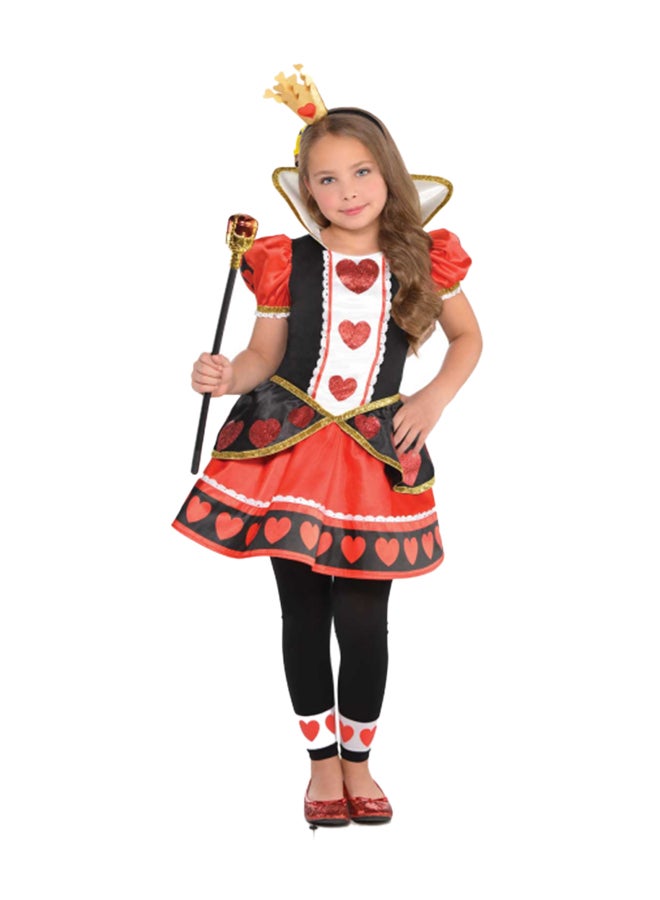 Riethmuller Queen of Hearts Costume, Cosplay Costume for Girls 