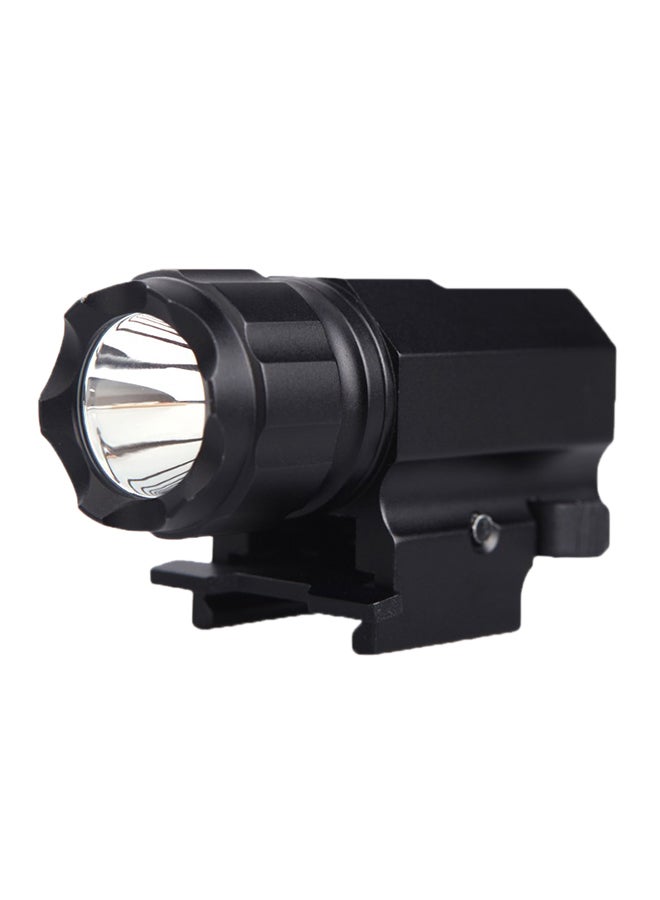 LED Tactical Gun Flashlight Black 2.5x0.9inch  - Image 1