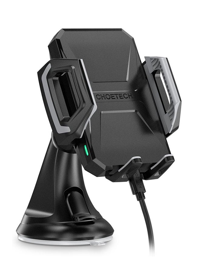 CHOETECH T521S Qi Wireless Phone Charging Stand Black  - Image 2