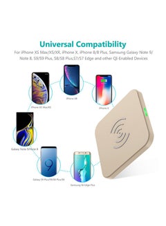 CHOETECH 7.5W Wireless Charger Pad For Apple iPhone Xs/Xs Max/Xr, Apple iPhone X/8/8 Plus, Support 10W Fast Wireless Charging For  - Image 4