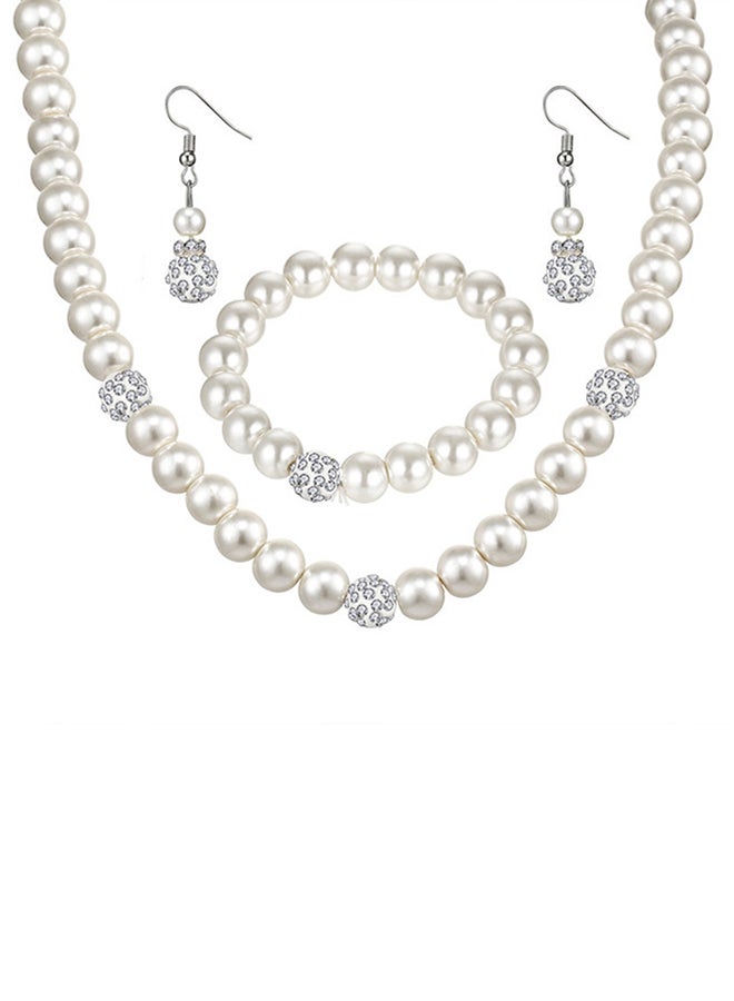 3- Piece Pearl Jewelry Set  - Image 4