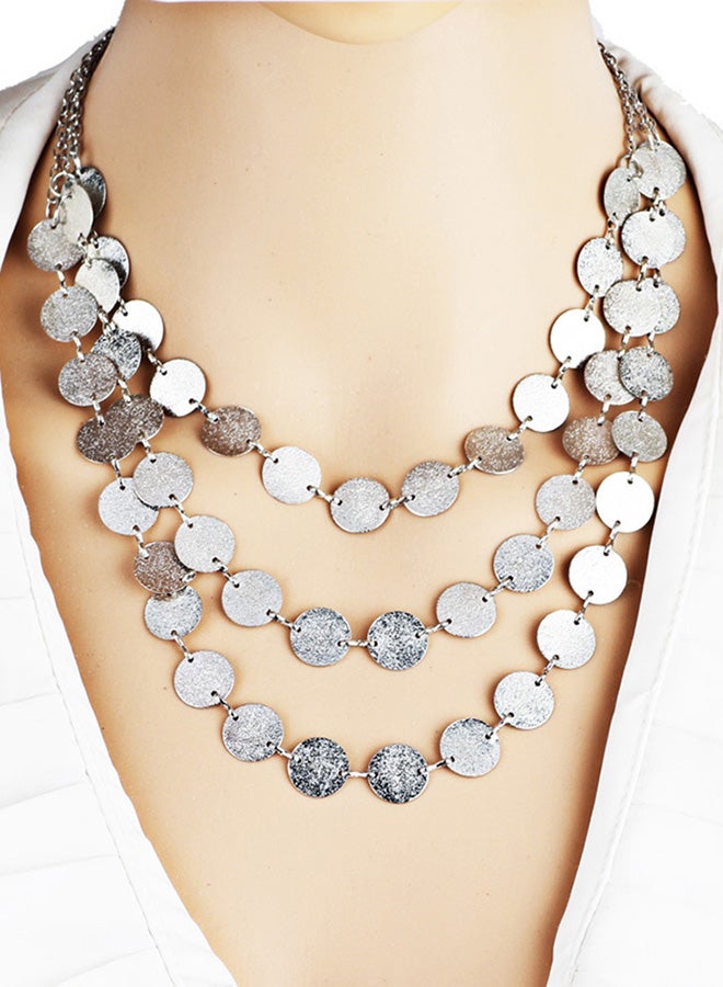 Trendy Coined Sweater Clavicle Chain Necklace - Image 2