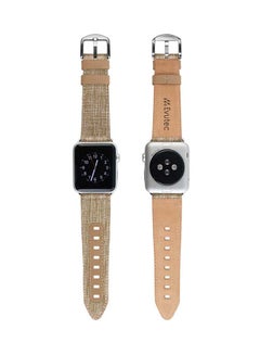 EVUTEC Replacement Strap For Northill Series Apple Watch 44mm / 42mm Tweed/Tan  - Image 4