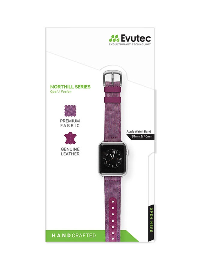EVUTEC - Replacement Strap For Northill Series Apple Watch 40mm / 38mm Opal/Fusion - Image 1