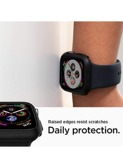 Spigen Thin Fit Case Cover for Apple Watch 44mm Series 6 / SE/ 5/ 4 Black  - Image 4