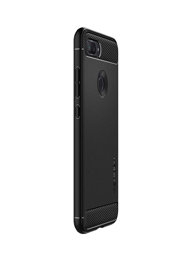 Spigen - Rugged Armor Case Cover For Xiaomi Mi 8 Lite Black - Image 1