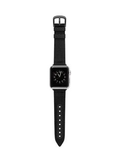 EVUTEC Replacement Leather Band For Northill Series Apple Watch 40mm / 38mm Black  - Image 2