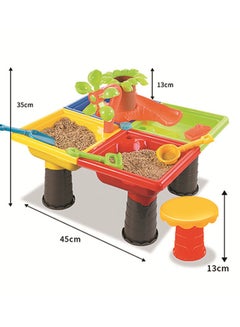 CYTHERIA 22Pcs Children'S Beach Table Sand Pool Set  - Image 3