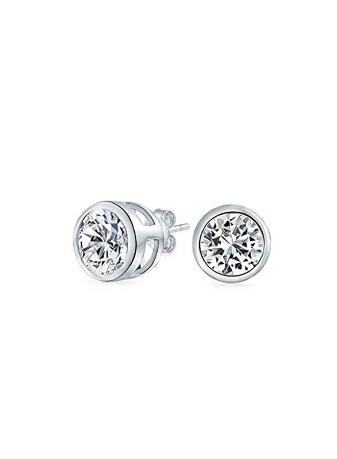 BLING JEWELRY - 925 Sterling Silver Stud Earrings - Image 1