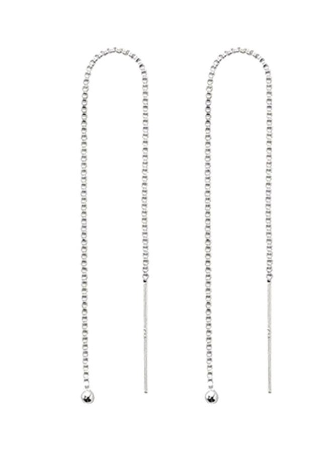 Adabele - 925 Sterling Silver Dangle Earrings - Image 1