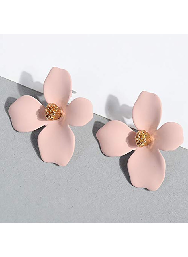 Artilady Brass Stud Earrings - Image 3