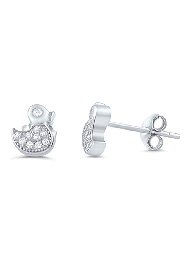 SilverCloseOut 925 Sterling Silver Stud Earrings - Image 1