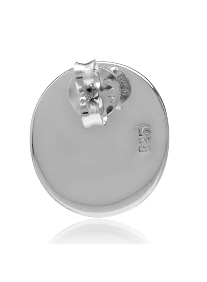 Silvershake - 925 Sterling Silver Stud Earrings - Image 1