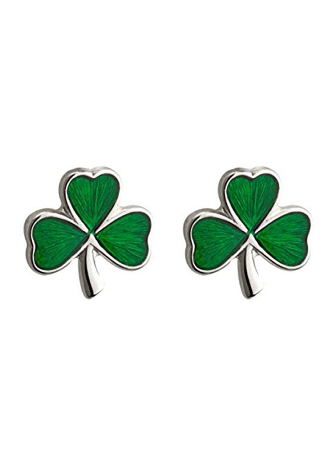 فايلت أقراط كبس مصنوعة من الفضة الإسترليني عيار 925