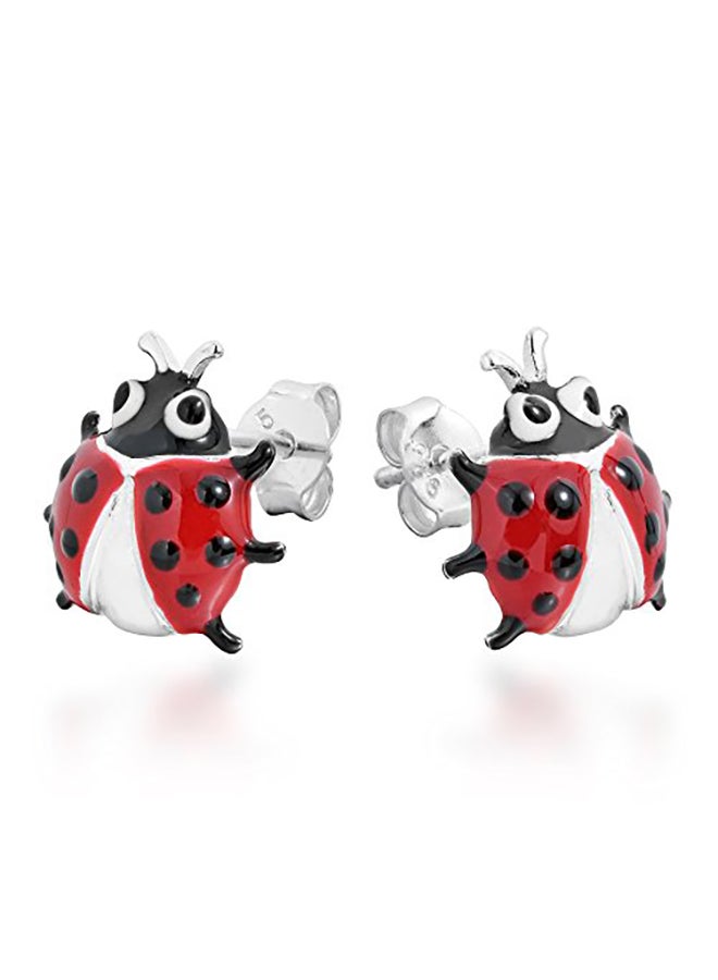 AeraVida 925 Sterling Silver Stud Earrings  - Image 3
