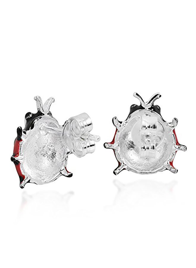 AeraVida 925 Sterling Silver Stud Earrings  - Image 2