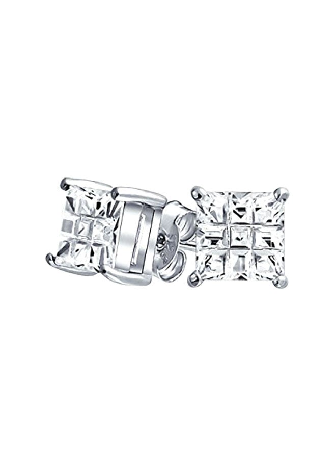 BLING JEWELRY - 925 Sterling Silver Stud Earrings - Image 1