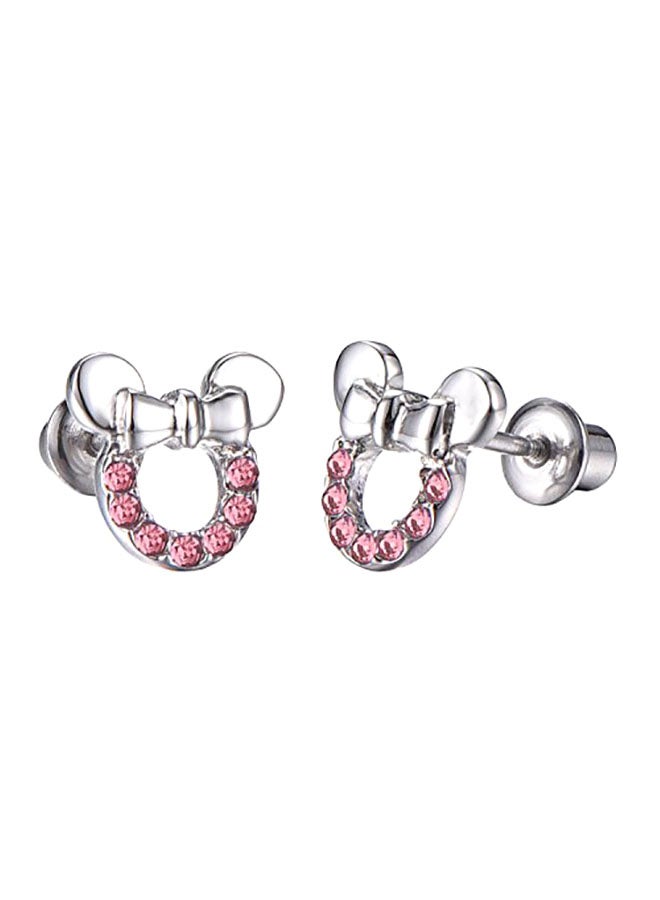 Regetta Jewelry - Stainless-Steel Zircon Stud Earrings - Image 1