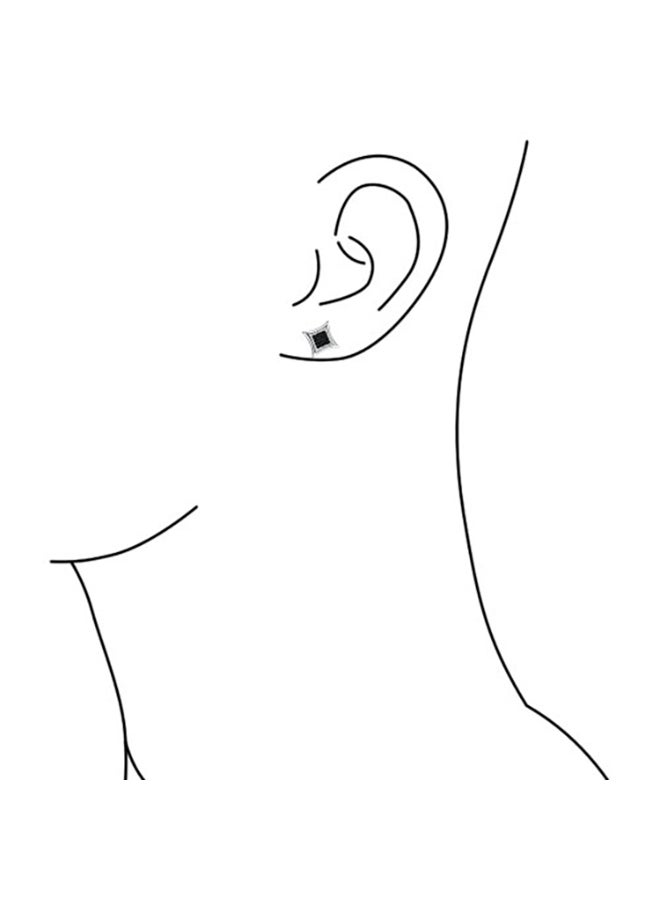 BLING JEWELRY - Kite Design Sterling Silver Earrings - Image 1