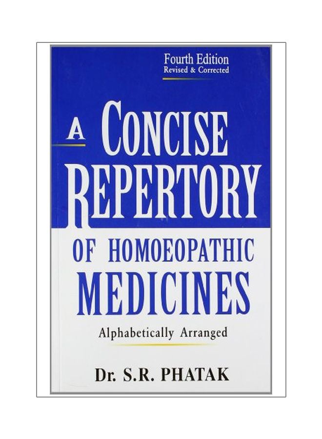 A Concise Repertory Of Homoeopathic Medicines paperback english - 30 Jun 2002  - Image 1