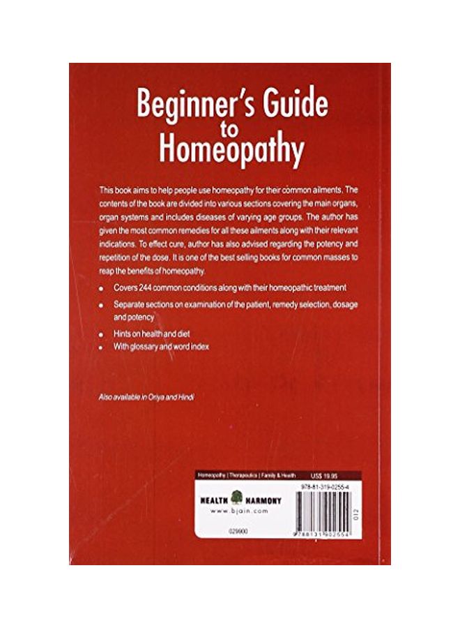 null - Beginners Guide To Homeopathy paperback english - 30 Jun 2007 - Image 1