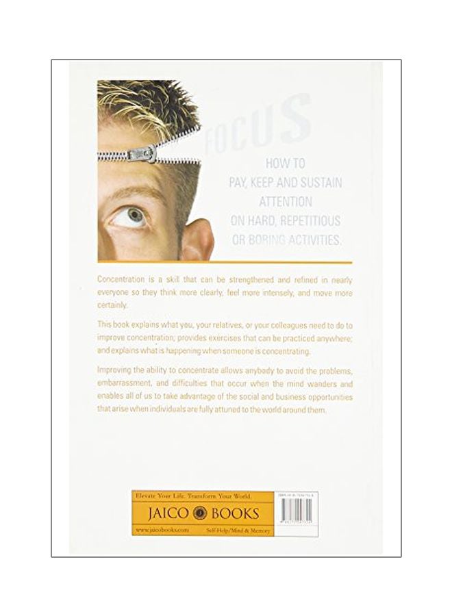 Improving Your Concentration Skill paperback english - 15 Jul 2005  - Image 2