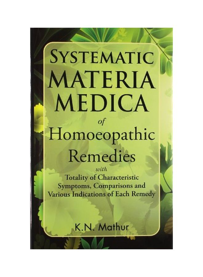 Systematic Materia Medica Of Homoeopathic Remedies paperback english - 01 Jan 2003  - Image 1
